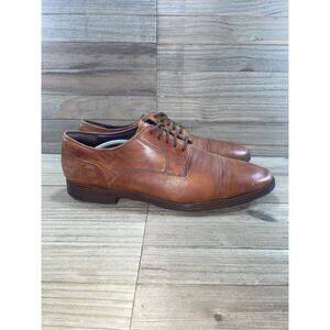 Cole Haan Grand Os Brown Leather Oxford Dress Shoes C25811 Mens Size 11